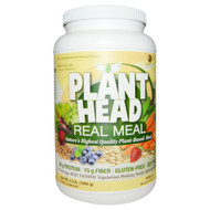 Genceutic Naturals, Plant Head, Real Meal, Vanilla, 2.3 lb (1050 g)