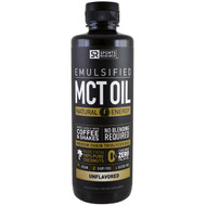 Sports Research, Emulsified, MCT Oil, Unflavored, 16 fl oz (473 ml)
