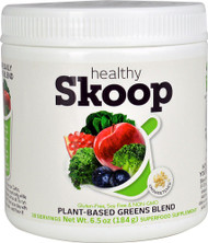 Healthy Skoop, Plant-Based Greens Blend, Unsweetened, 6.5 oz (184 g)