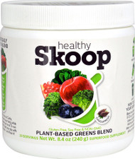 Healthy Skoop, Plant-Based Greens Blend, Chocofresh, 8.4 oz (240 g)