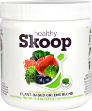 Healthy Skoop, Plant-Based Greens Blend, Sweetgreens, 8.4 oz (240 g)
