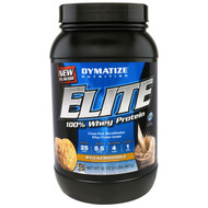 Dymatize Nutrition, Elite 100% Whey Protein, Snickerdoodle, 32 oz (907 g)