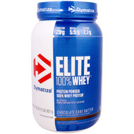 Dymatize Nutrition, Elite 100% Whey Protein Powder, Chocolate Cake Batter , 32 oz (907 g)