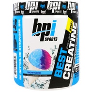 BPI Sports, Best Creatine, Pro Strength Creatine Blend, Snow Cone, 10.58 oz (300 g)