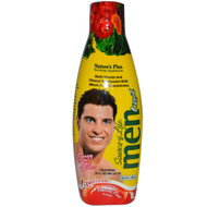 Natures Plus, Source of Life, Men Liquid, Iron Free, Natural Tropical Fruit Flavor, 30 fl oz (887.10 ml)
