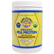 Pure Planet, Organic Pea Protein, Coconut Bliss, 210 g