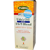 Flora, Udos Choice, Udos Oil DHA 3?6?9 Blend, 17 fl oz (500 ml)