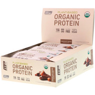 MusclePharm Natural, Plant-Based Organic Protein Bar, Chocolate Toffee, 12 Bars, 1.76 oz (50 g) Each