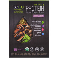 SoTru, Organic, Vegan Protein Shake, Vanilla Chai, 12 Packets, 0.84 oz (24 g) Each