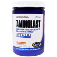 Gaspari Nutrition, Aminolast, Recovery & Endurance BCAA Superfuel, Strawberry Kiwi, 14.8 oz (420 g)