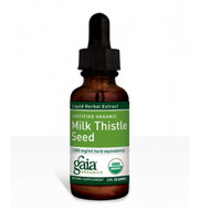 Gaia Herbs, Certified Organic Milk Thistle Seed, 2 fl oz (60 ml)