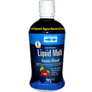 Trace Minerals Research Liquid Multi Vitamin-Mineral Natural Berry -- 30 fl oz