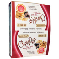 HealthSmart Foods, ChocoRite, Cookie Dough, Protein Bar, 12 Bars, 2.26 oz (64 g) Each