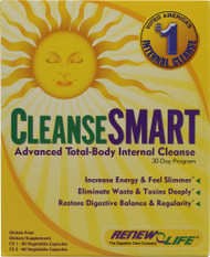 Renew Life, Advanced Cleanse Smart, 2 Bottles, 60 Vegetable Capsules Each