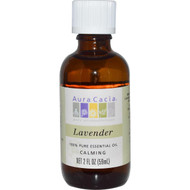 Aura Cacia, Pure Essential Oil, Lavender, 2 fl oz (59 ml)