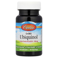 <img alt="Carlson, CoQH2 Ubiquinol, 100 mg, 30 Soft Gels" title="Carlson, CoQH2 Ubiquinol, 100 mg, 30 Soft Gels,088395828003"