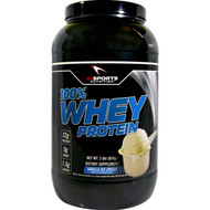 AI Sports Nutrition, 100% Whey Protein, Vanilla Ice Cream, 2 lbs (924 g)