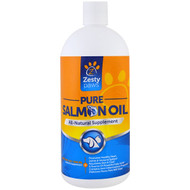 Zesty Paws, Wild Alaskan Salmon Oil for Dogs & Cats, Skin & Coat, All Ages, 32 fl oz (946 ml)