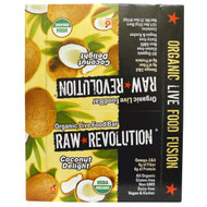 Raw Revolution, Organic Live Food Bar, Coconut Delight, 12 Bars, 1.8 oz (51 g) Each