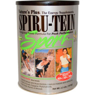 Natures Plus, Spiru-Tein, Sport, Protein Complex Powder, Delicious Vanilla, 2.3 lbs (1024 g)