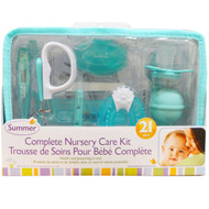 Summer Infant, Complete Nursery Care Kit, Blue, 21 Pieces