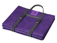 Gaiam On The Go Foldable Yoga Mat Grape Mandala - 1 Mat