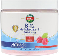 KAL B-12 Methylcobalamin Raspberry -- 5000 mcg - 9 oz