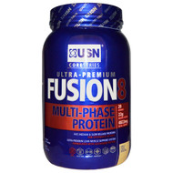 USN, Fusion 8, Multi-Phase Protein, Vanilla Cream, 2 lbs (907 g)