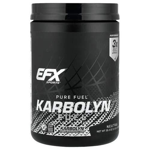 <img alt="EFX Sports, Karbolyn Fuel, Neutral, 2 lb 3.3 oz (1,000 g)" title="EFX Sports, Karbolyn Fuel, Neutral, 2 lb 3.3 oz (1,000 g),737190002025"