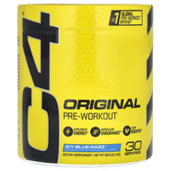 <img alt="C4 - Cellucor, C4 Original, Pre-Workout, Icy Blue Razz, 6.3 oz (180 g)" title="C4 - Cellucor, C4 Original, Pre-Workout, Icy Blue Razz, 6.3 oz (180 g),810390028405"