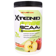 Scivation, Xtend Free BCAAs, Crisp Apple, 15.8 oz (450 g)