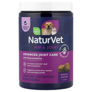 <img alt="NaturVet, Hip & Joint, Advanced Joint Care with Glucosamine, For Dogs & Cats, Bacon & Chicken, 180 Soft Chews, 15.2 oz (432 g)" title="NaturVet, Hip & Joint, Advanced Joint Care with Glucosamine, For Dogs & Cats, Bacon & Chicken, 180 Soft Chews, 15.2 oz (432 g),797801034920"
