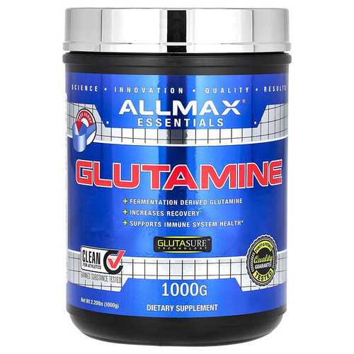 <img alt="ALLMAX, Essentials, Glutamine, 2.2 lbs (1,000 g)" title="ALLMAX, Essentials, Glutamine, 2.2 lbs (1,000 g),665553122946"