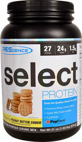 PEScience Select Protein Peanut Butter Cookie -- 27 Servings