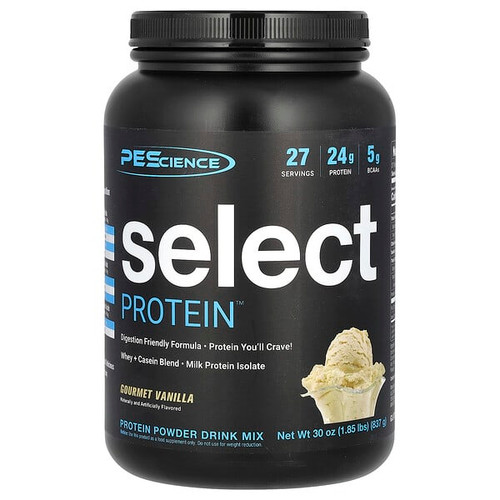 <img alt="PEScience, Select Protein Powder Drink Mix, Gourmet Vanilla, 1.85 lbs (837 g)" title="PEScience, Select Protein Powder Drink Mix, Gourmet Vanilla, 1.85 lbs (837 g),040232199370"