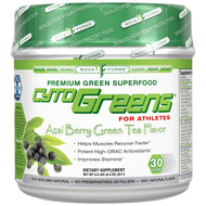 NovaForme, CytoGreens, Premium Green Superfood for Athletes, Acai Berry Green Tea Flavor, 9.4 oz (267 g)