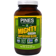 Pines International Mighty Greens Superfood Blend Powder -- 8 oz