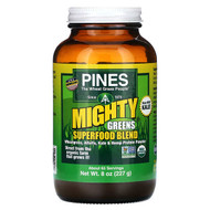 <img alt="Pines International, Mighty Greens Superfood Blend, 8 oz (227 g)" title="Pines International, Mighty Greens Superfood Blend, 8 oz (227 g),043952000162"
