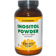 Country Life Inositol Powder -- 1100 mg - 8 oz