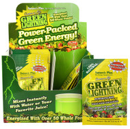 Natures Plus Source of Life Green Lightning Energy Drink - 20 Packets