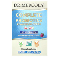 <img alt="Dr. Mercola, Complete Probiotics Powder Packets for Kids, Natural Raspberry , 10 Billion CFU, 30 Packets, 0.12 oz (3.5 g) Each" title="Dr. Mercola, Complete Probiotics Powder Packets for Kids, Natural Raspberry , 10 Billion CFU, 30 Packets, 0.12 oz (3.5 g) Each,813006011983"