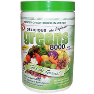 Greens World, Delicious Greens 8000, Original, 10.6 oz (300 g) Powder