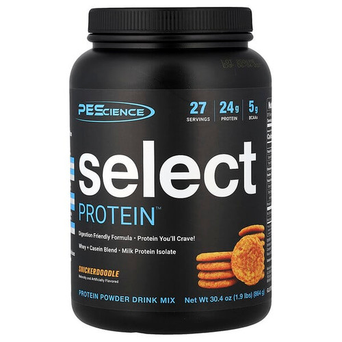 <img alt="PEScience, Select Protein Powder Drink Mix, Snickerdoodle, 1.9 lbs (864 g)" title="PEScience, Select Protein Powder Drink Mix, Snickerdoodle, 1.9 lbs (864 g),040232049026"