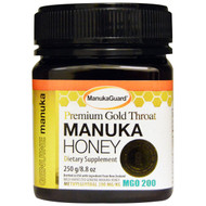 Manuka Guard, Premium Gold Throat, Manuka Honey, 8.8 oz (250 g)