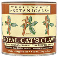 <img alt="Whole World Botanicals, Royal Cats Claw, 4.9 oz (140 g)" title="Whole World Botanicals, Royal Cats Claw, 4.9 oz (140 g),691195005903"