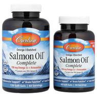<img alt="Carlson, Salmon Oil Complete, 180 Soft Gels" title="Carlson, Salmon Oil Complete, 180 Soft Gels,088395183409"