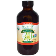 Frontier Co-Op Organic Vanilla Extract -- 8 fl oz