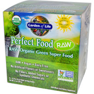 Garden of Life Perfect Food RAW Organic Green Super Food -- 15 Packets