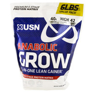 USN, Anabolic Grow, Chocolate Peanut Butter, 6 lbs (2.73