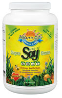Natures Life, Super Soy Green Pro-96,  Vanilla - 3 lbs